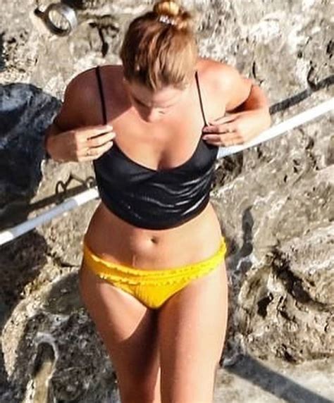 Emma Watson In Yellow Bikini On Holiday In Italy GotCeleb