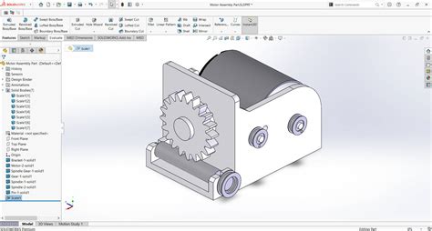 How To Scale An Assembly In Solidworks
