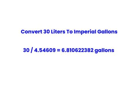 30 Liters To Gallons Convert 30 Liters To Gallons Just Health Guide