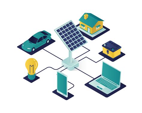 Solar Panel House Vector Art Icons And Graphics For Free Download