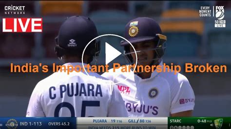 It's the concluding match of an enthralling series. Live Cricket | Final Day 5 | IND v AUS | India vs ...