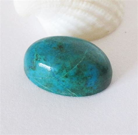Mexican Chrysocolla 15x10mm Oval Cabochon 910cts This Is A Pretty