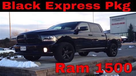 This is the year of the powertrain. RAM 1500 BLACK EXPRESS Review - YouTube