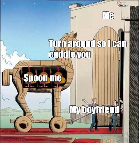 Cuddling Meme Idlememe
