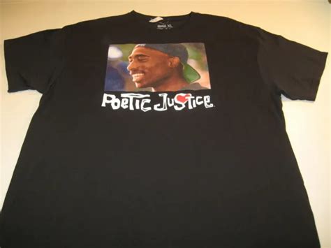 Poetic Justice Smiling Tupac Shakur Officially Licensed Movie T Shirt