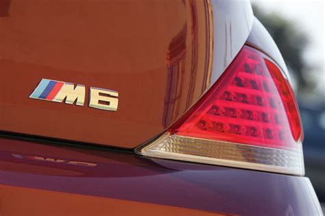 Rear M6 Emblem E63e64 M6