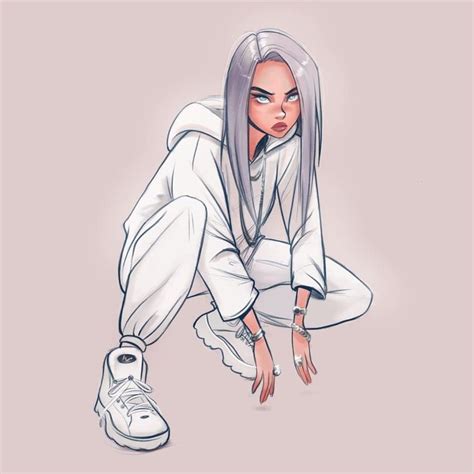 More images for sad billie eilish anime sketch » Pin on ART