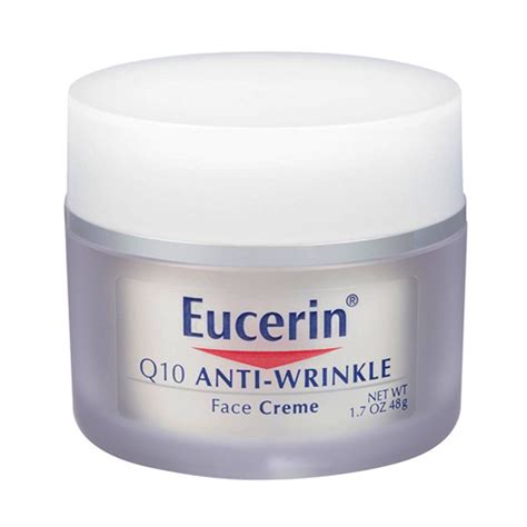Eucerin Q10 Anti Wrinkle Sensitive Facial Skin Creme 1 7 Oz