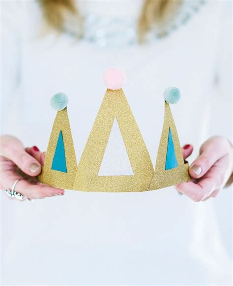 Birthday Crowns A Subtle Revelry Birthday Crown Diy Birthday Crown