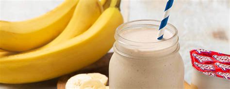 Banana And Peanut Butter Protein Smoothie Ready Set Eat