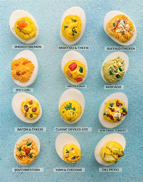 How many calories in a deviled egg? Low Carb Deviled Eggs - 12 Ways (Keto-friendly) - Life ...