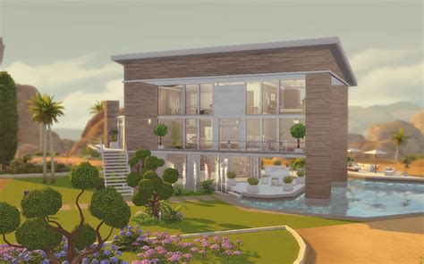 House 19 The Sims 4 Download Sims 4 Casas Casas The Sims 4 Casa