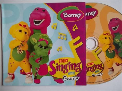 Barney Start Singing With Barney Cd Music