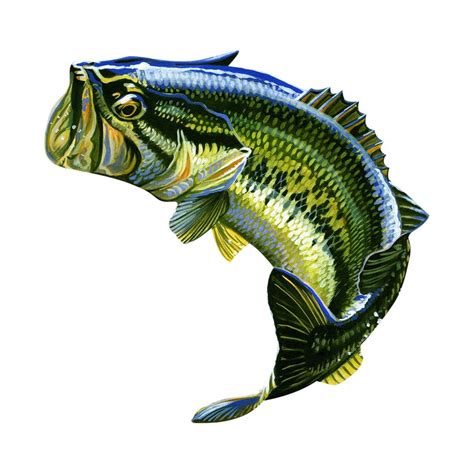 My family are huge fans of fish too but then again malaysian are actually consume more seafood than the malay community there doesn't like the fish for its 'ugly' appearance. Large mouth bass jumping decal bass fish decal Fish fish ...