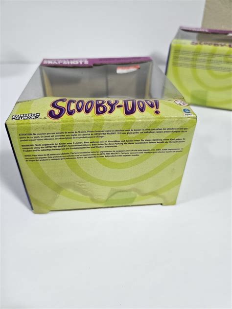 Lot Of Scooby Doo Snapshots Snack Break Figures Cartoon Network Water Damaged EBay