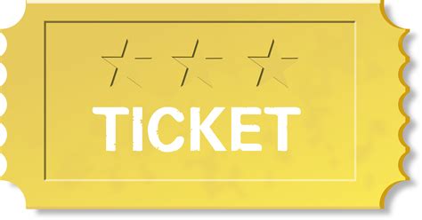 Clipart Ticket