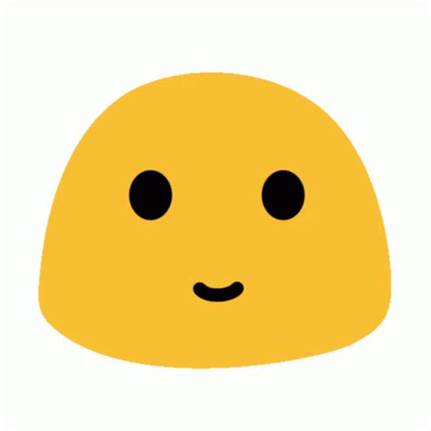 Blushing Emoji Sticker Long Livethe Blob Smiling Blinking Discover Share Gifs