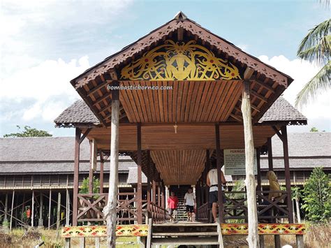 Authentic Taman Kapuas Native Longhouse West Kalimantan Bombastic Borneo