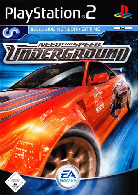 Need For Speed Underground 2003 Playstation 2 Box Cover Art Mobygames