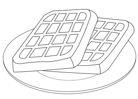 Waffle To Print Coloring Page Free Printable Coloring Pages For Kids