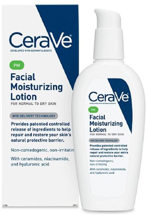 Cerave Facial Moisturizing Lotion Pm 3 Oz 2 Pack Beauty