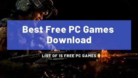 Moreover, you can also deal with the music function of this tool which sends signals when. Best Free PC Games Download - List Of Top 15 Free Game