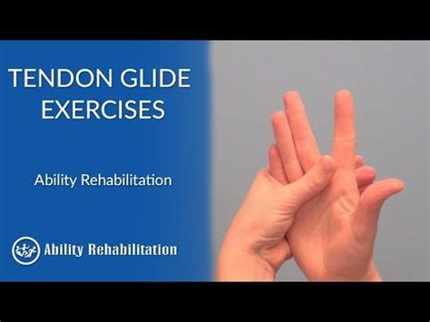 How To Rehab Tendonitis In The Thumb