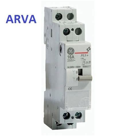 Continuous current ratings for common a relay allows circuits to be switched by electrical equipment: Vynckier PLC+ 16 10 024 ABB 686080 PULSAR-S+ 16A 1NO 24V ...