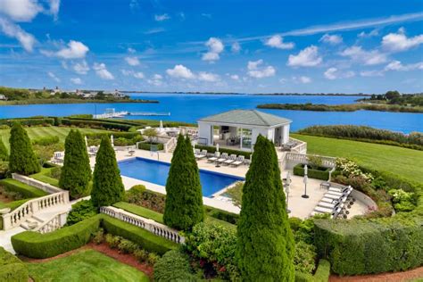 A Sprawling 72 Million Waterfront Hamptons Estate Is Headed To The