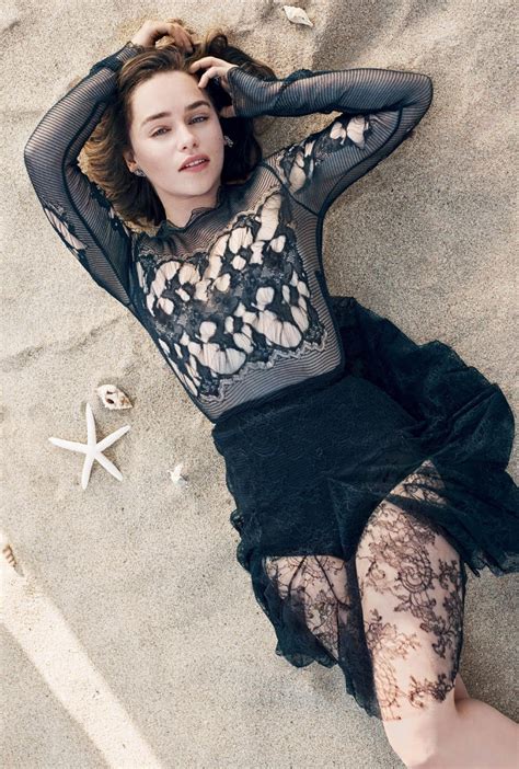 Emilia Clarke Radiates Elegance In Harper S Bazaar Uk