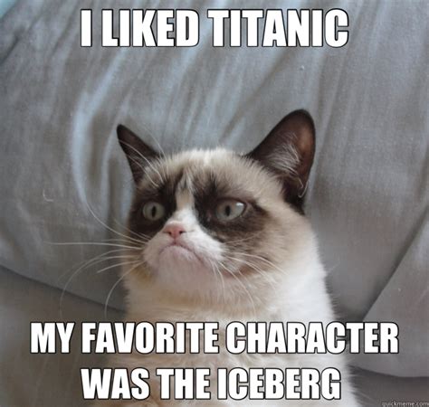 Quotes From Angry Cat Titanic Quotesgram