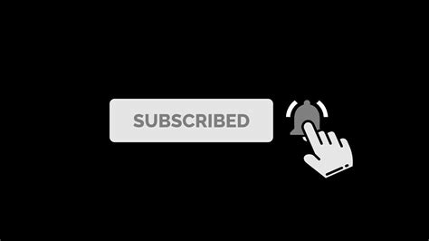 Youtube Subscribe Button Animation With Sound Free Download Youtube