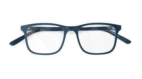 specsavers men s glasses cary blue square plastic cellulose propionate frame 69 specsavers