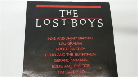 The Lost Boys Original Soundtrack Vinyl Lp Record Pochette Cover 4k