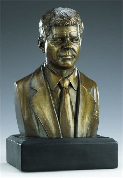 John F Kennedy Bust Statue