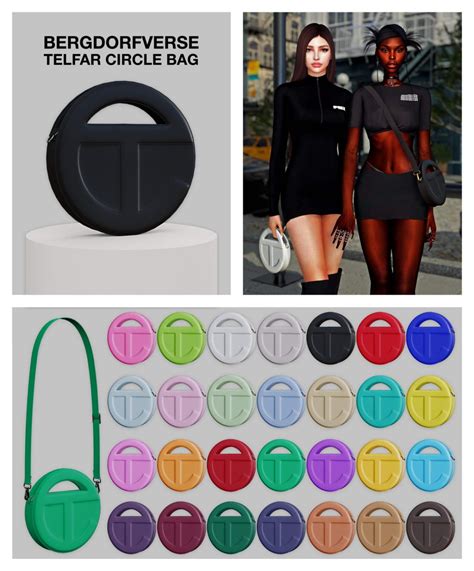 Sims 4 Cc Telfar Bag 25 Designs Maxis Match