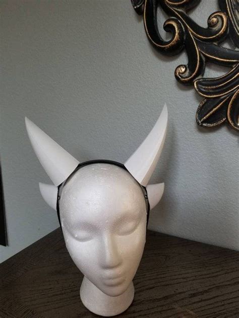 Dragon Inspired 3d Printed Double Set Horns On Headband Diy Etsy