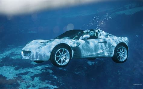 Rinspeed Squba Swimming Underwater Car Underwater