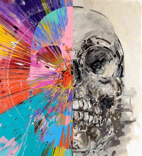 Kamp Collective Design Art And Illustration Skull Painting Art