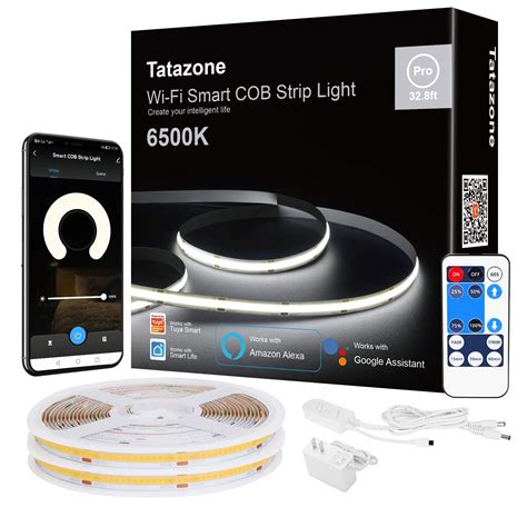 Buy Tatazone Smart White COB Led Strip Light With App And Remote 32
