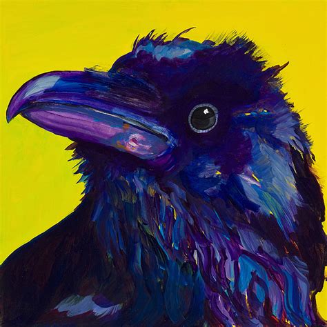 Corvus Greeting Card For Sale By Pat Saunders White