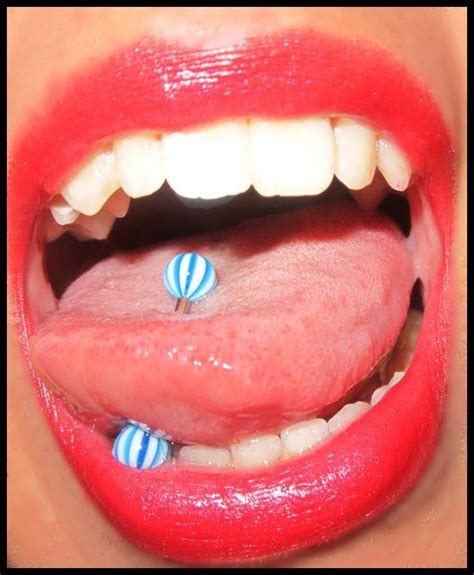 Unique Tongue Piercing Examples And FAQ S Tongue Piercing Tongue Piercing Jewelry Cute