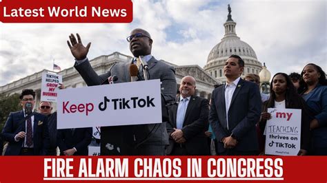 House Cannon Building Evacuation Fire Alarm During Key Spending Bill