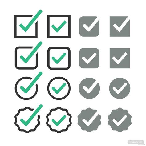 Free Small Check Mark Vector Eps Illustrator  Png Svg