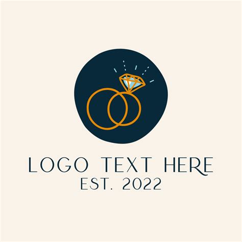 Diamond Engagement Ring Jewelry Logo Brandcrowd Logo Maker
