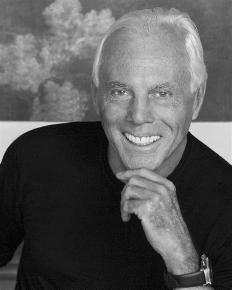 His popularity skyrocketed in america in the 1980s when his men's 'power suits' appeared. HauteZone: Giorgio Armani's MAIN Squeeze... She's a looker!