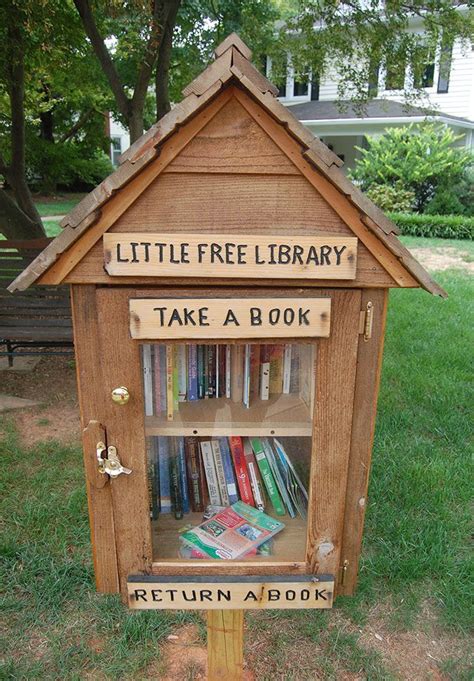 Neighborhood Lending Library Little Free Library Plans Little Free