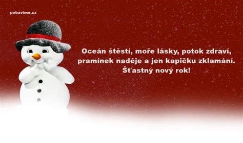 Přání nový rok, silvestr Pobavime.cz