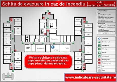Plan De Evacuare In Caz De Incendiu ️ Mica Publicitate
