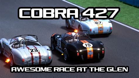 SHELBY COBRA AT THE GLENN THRILLING BATTLES Assetto Corsa YouTube